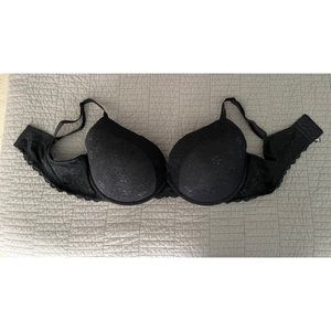 Torrid Curve Black Lace Push up bra 48DDD
